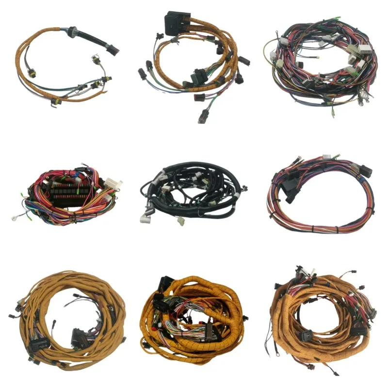 อะไหล่รถขุด เครื่องจักรก่อสร้าง 529-8748 5298748 ชุดสายไฟเครื่องยนต์สำหรับรถขุดแคตเตอร์พิลลาร์ 320GC C4.4