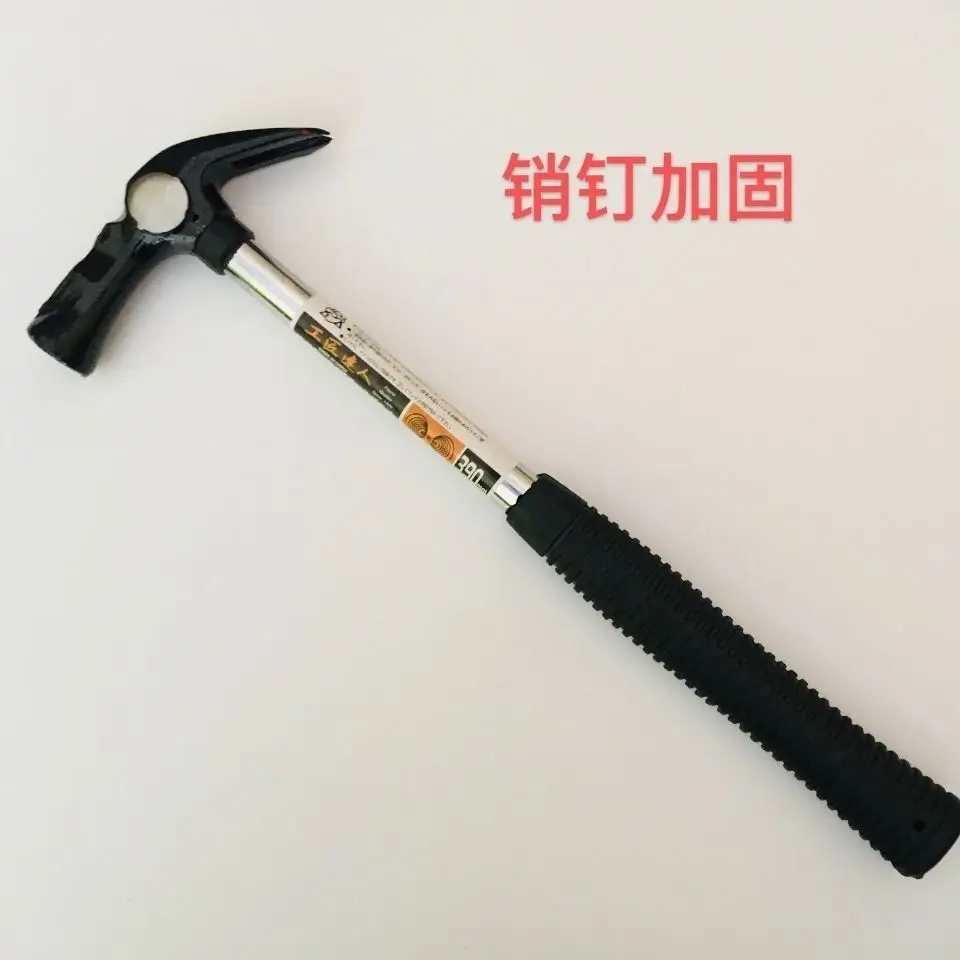 

Молоток для круассанов, специально для японского журавля, молоток для деревообработки, ручка из стальной трубы, молоток для крана из высокоуглеродистой стали, фрезерный станок