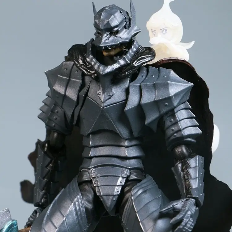 16cm Figma Sp-046 Berserk Guts Berserker Armor Review Anime Figurka Armor Of Berserk Figurka akcji Model dla dorosłych Zabawka Lalka