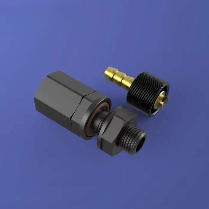 

Герметичный испытательный клапан M10 для вакуумной камеры, самозакрывающийся обратный клапан, клапан PRV