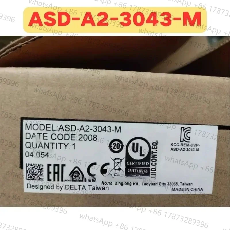 Совершенно новый оригинальный привод ASD-A2-3043-M ASD A2 3043 M Совершенно новый оригинальный привод ASD-A2-3043-M ASD A2 3043 M
