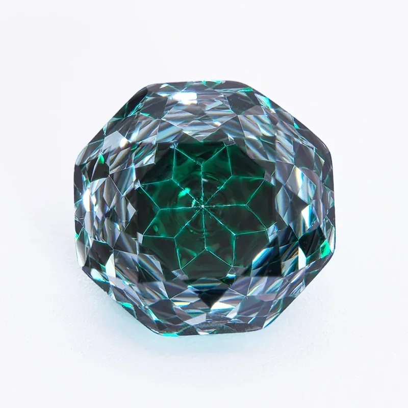 

Cubic Zirconia Special Rose Cut Dark Green Color Gemstone Bead Wholesale and Retail Diy Advanced Jewelry Rings Earrings Making