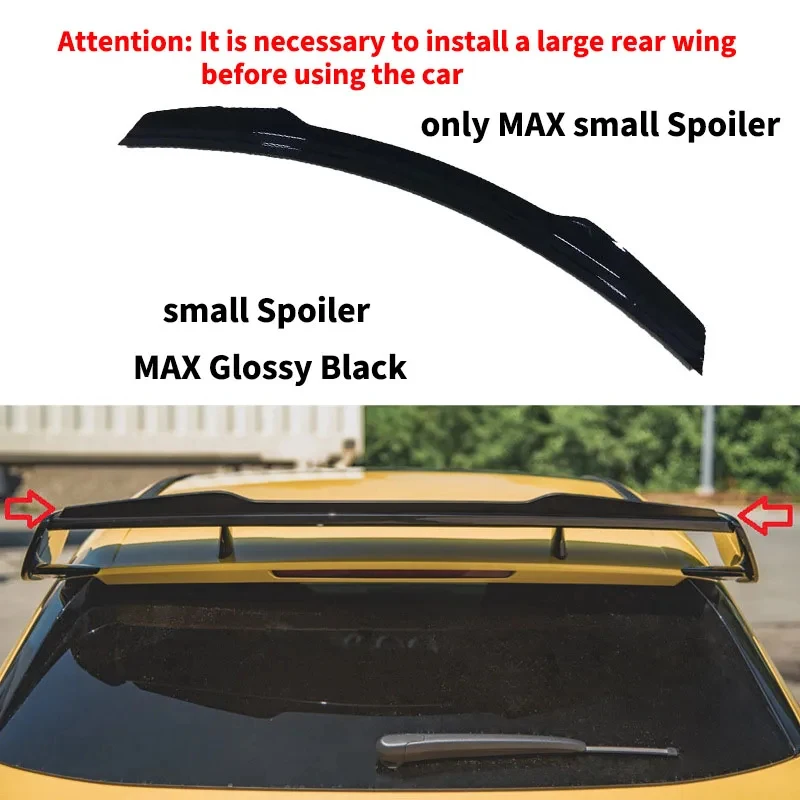 A Class W176 A180 A35 2013-2019 Rear Trunk Wing Rear Roof Spoiler Wings Diffuser Accessories Body Kits 5