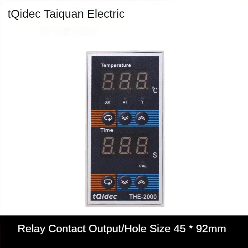 Tqidec Time and temperature controller THF-2000 hot stamping machine oven can control the temperature control time