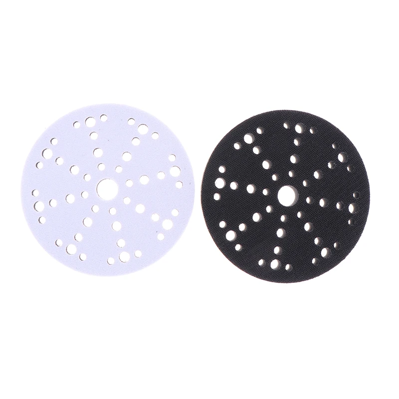 6Inch 150mm 48-Holes 5/10mm Soft Sponge Interface Pad For Backing Pads Buffer Sander Polisher Tools Accessories