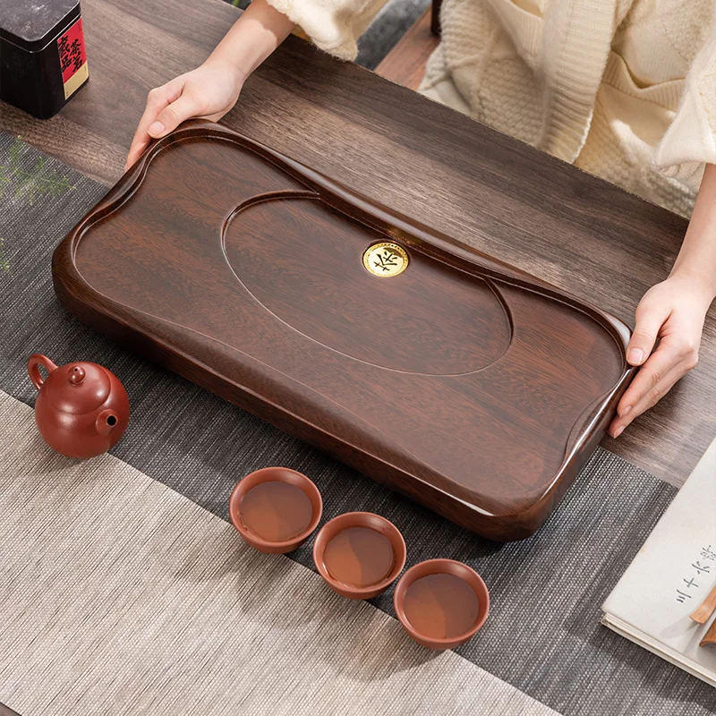 

Chinese Walnut Tea Tray Valet Nordic Kitchen Rectangle Saucer Japanese Tea Tray Ceramic Marble Perfume Plateau Home Decorationg