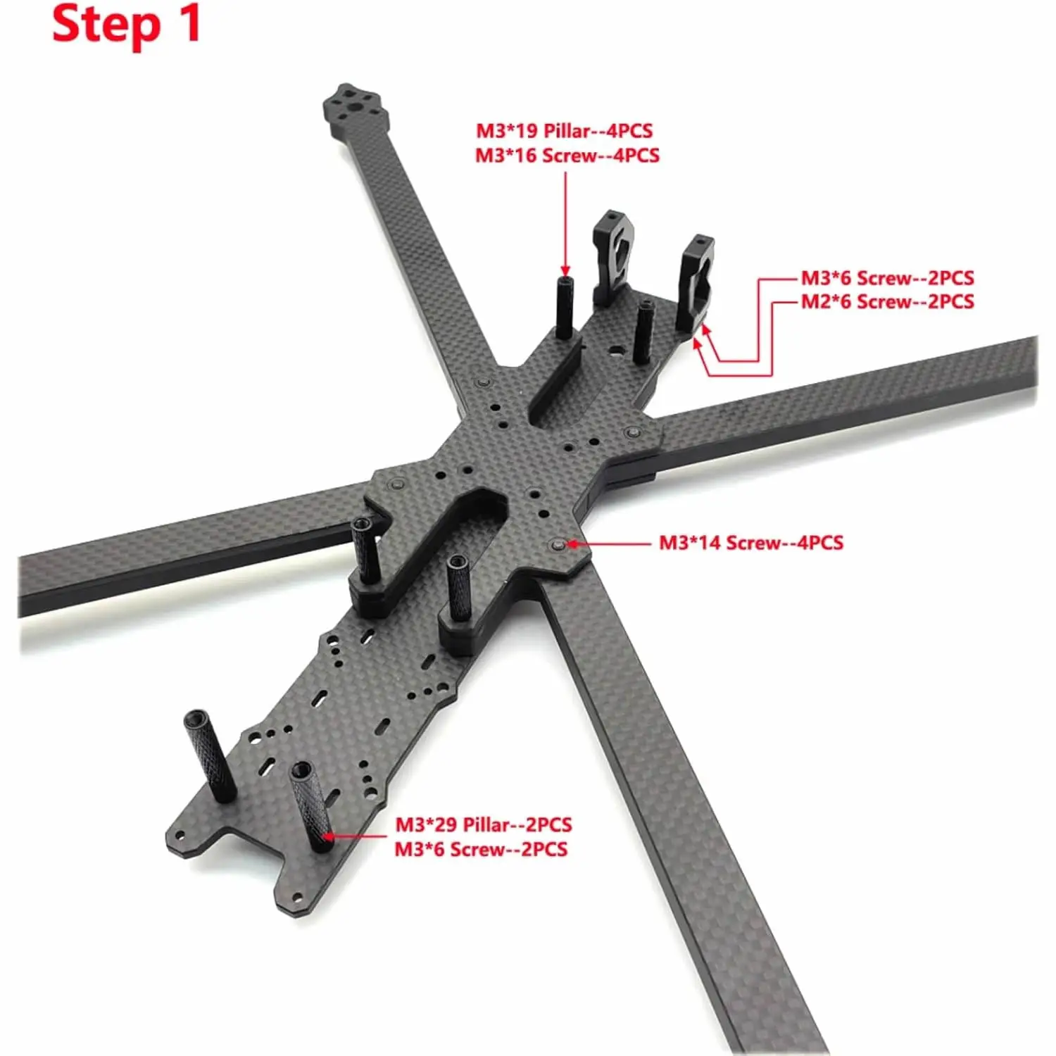 طقم إطارات كربون عالي الدقة طويل المدى XL10 V6 10 بوصة لوحدة الهواء O3 CADDX Vista HD VTX iFlight RC بدون طيار 420 مم قاعدة عجلات True-X #2