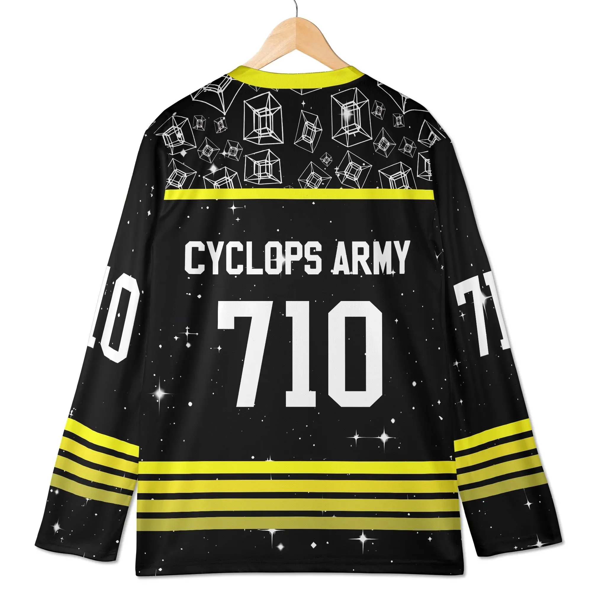 Spring Summer Men's Long-Sleeved Top Subtronics Rave Jersey Cyclop Hockey Shirt Bold Festival Outfit Athleisure Quick-drying Top