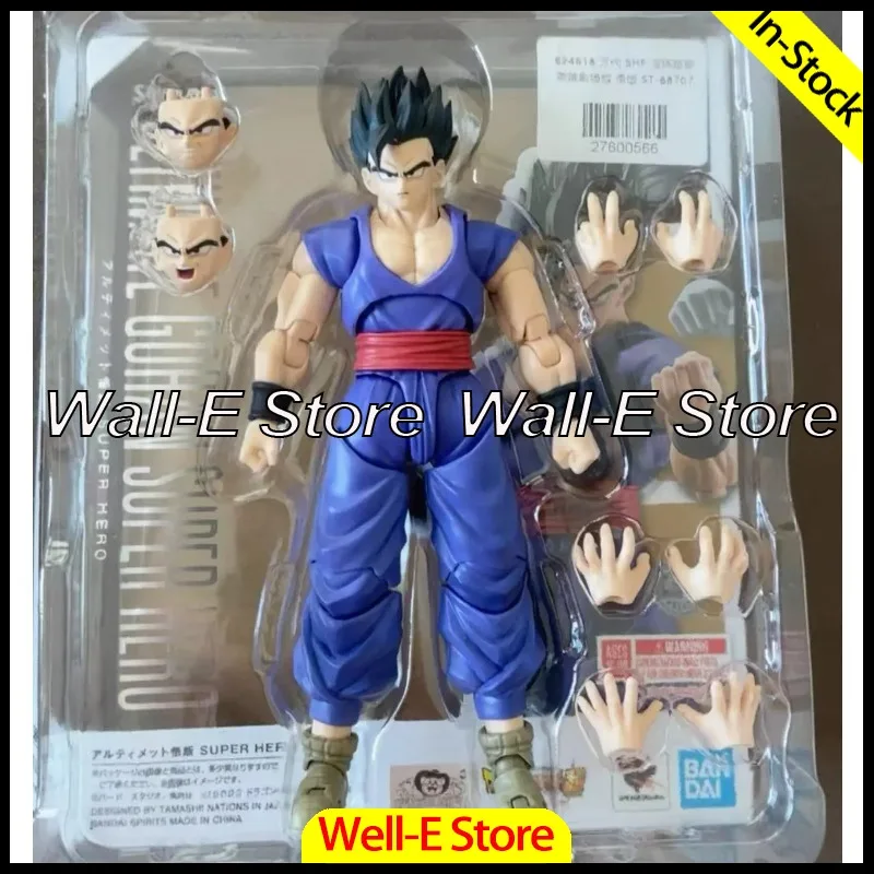 Original Bandai S.H.Figuarts SHF Dragon Ball Super Ultimate Son Gohan Super Hero Figure Model Toy - view 5
