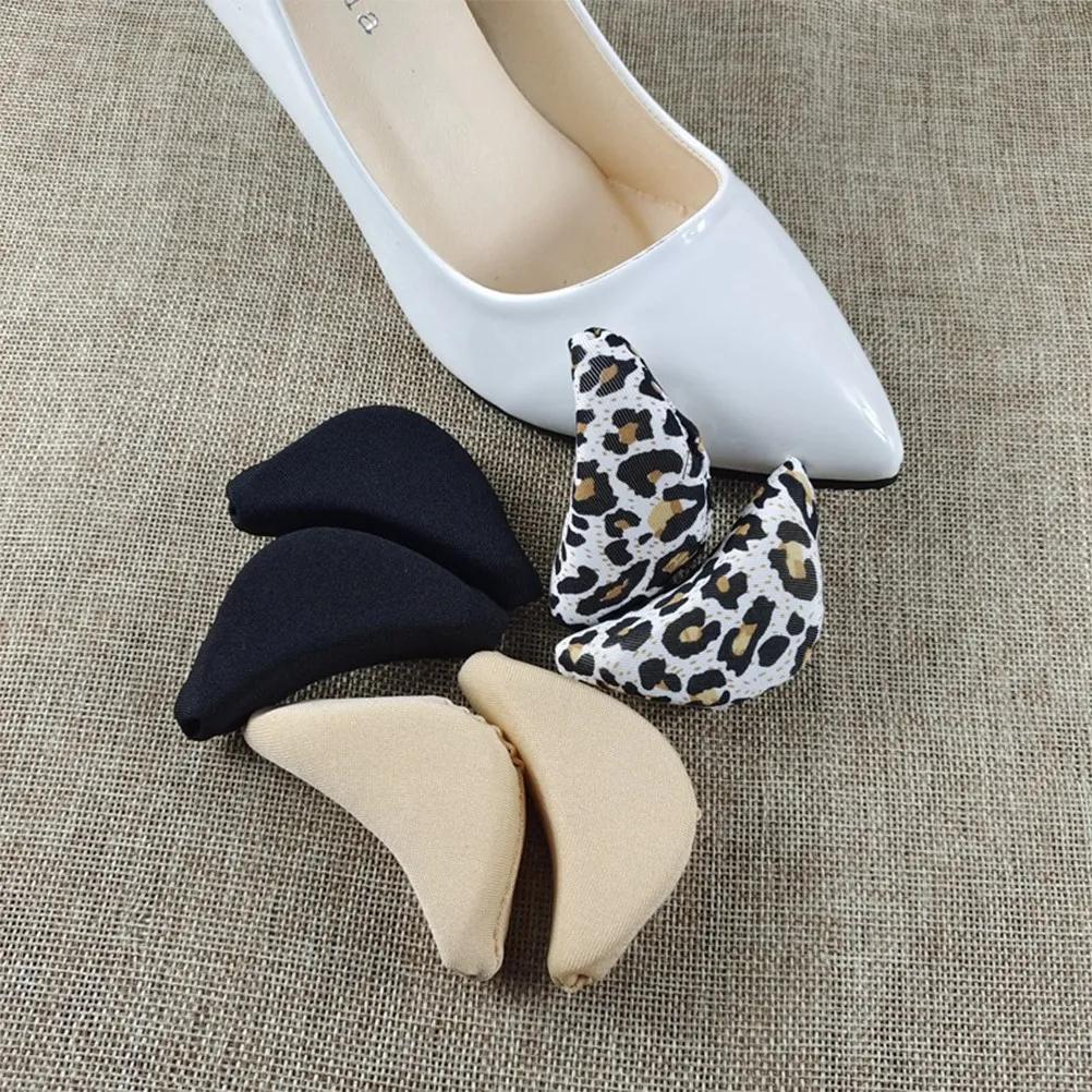 

6Pairs Toe Filler Inserts Women Shoe Fillers for Big Shoes Men Forefoot Cushion Support Big Toe Plug Foot Pads Reduce Size Fast