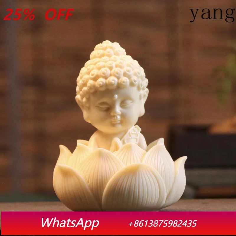 Yjq lotus base Sakyamuni Buddha statue Tathagata home jewelry ornament