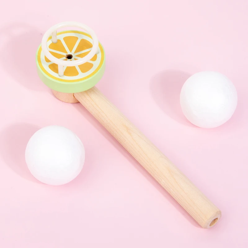 لعبة مونتيسوري التوازن الخشبي تهب اللعب تهب الأنابيب صفارات كرات اللعب تطوير الذكاء ألعاب ناعمة التعليم طفل صغير