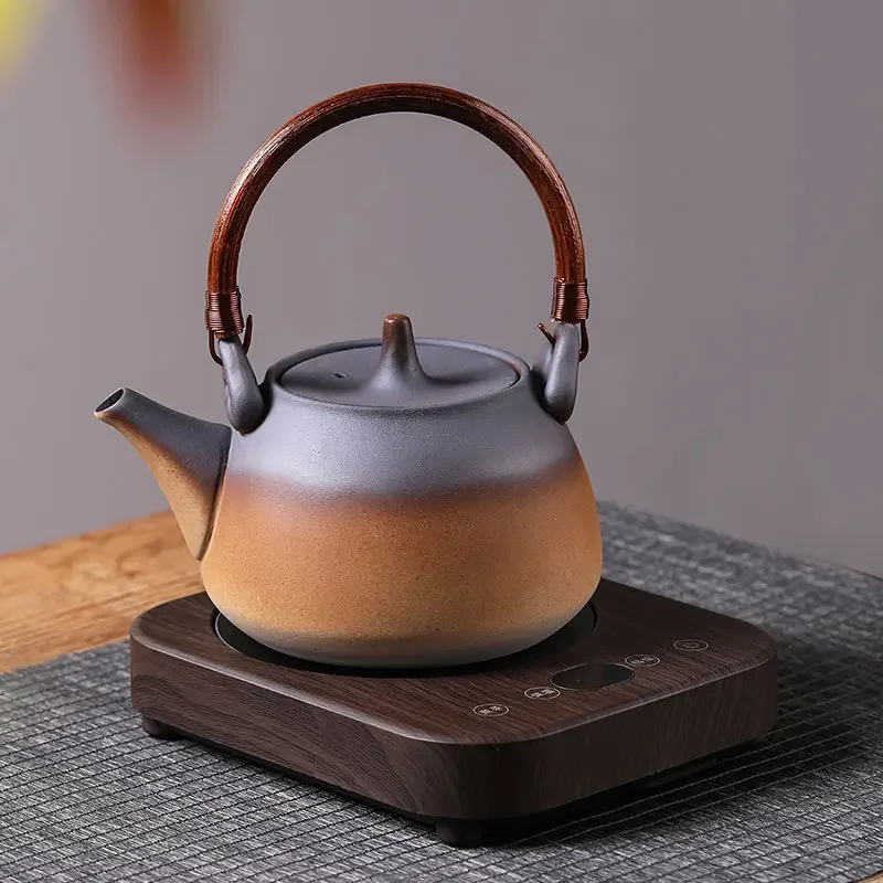 

Чай для приготовления печи, бытовой керамический горшок, чайник для приготовления внутреннего луча, электрическая керамическая плита, боковая ручка, размер, чайник емкости