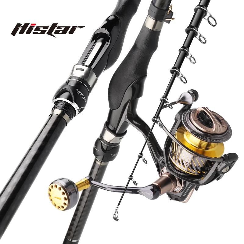 Histar Omnipotent Rock Fishing Combo 3.6m 3.9m 4.5m High Carbon MH Super Toughness Multi Gameplay For Big Fish Rod & E Reel Set