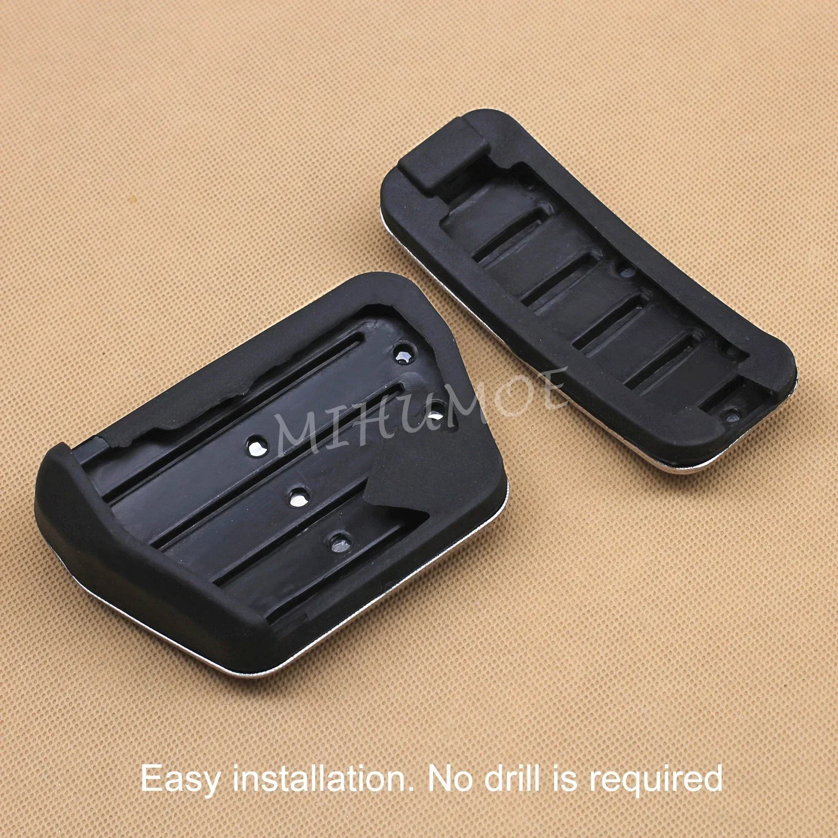 For Land Range Rover Sport 2014-2022 Defender 90 110 Discovery 2020-2025 Non-Slip Stainless Steel Foot Brake Gas Pedal Pad Cover