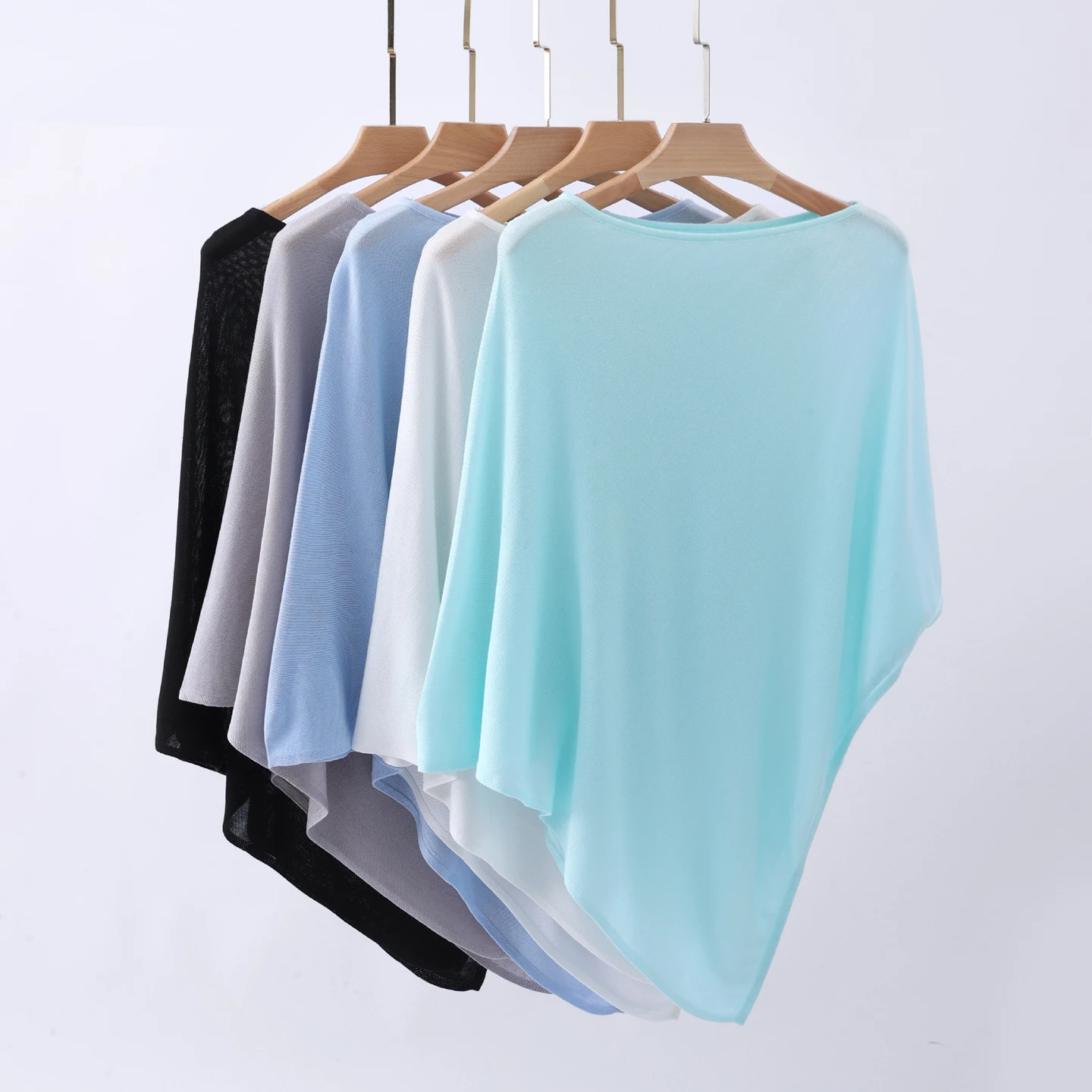 lujosa-camisa-de-punto-de-lyocell-con-cuello-tipo-chal-prenda-de-una-sola-pieza-blusa-protectora-solar-para-mujer