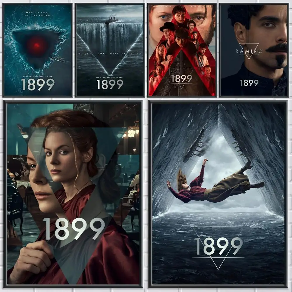 

Cool TV Show 1899 Poster Trendy Wall Art Good Sticker Printed on PP Paper for Living Room Office Bar Decoration Best Gift