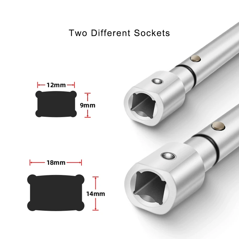 JNUO chiave dinamometrica a testa intercambiabile ad alta precisione presa Plug-in regolabile foro quadrato apertura coppia testa mobile tor