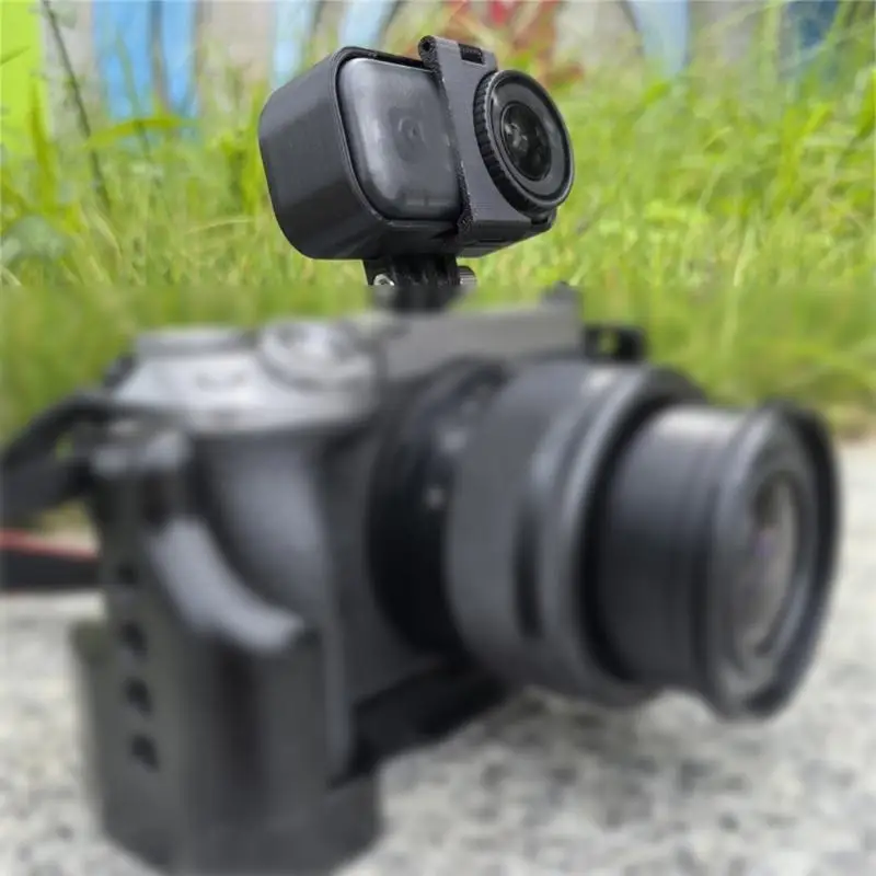 652F Light Weight Action Camera Accessory Mount Secure Clamping Hot Shoe Expansion Mounting Bracket For Mobile Devices