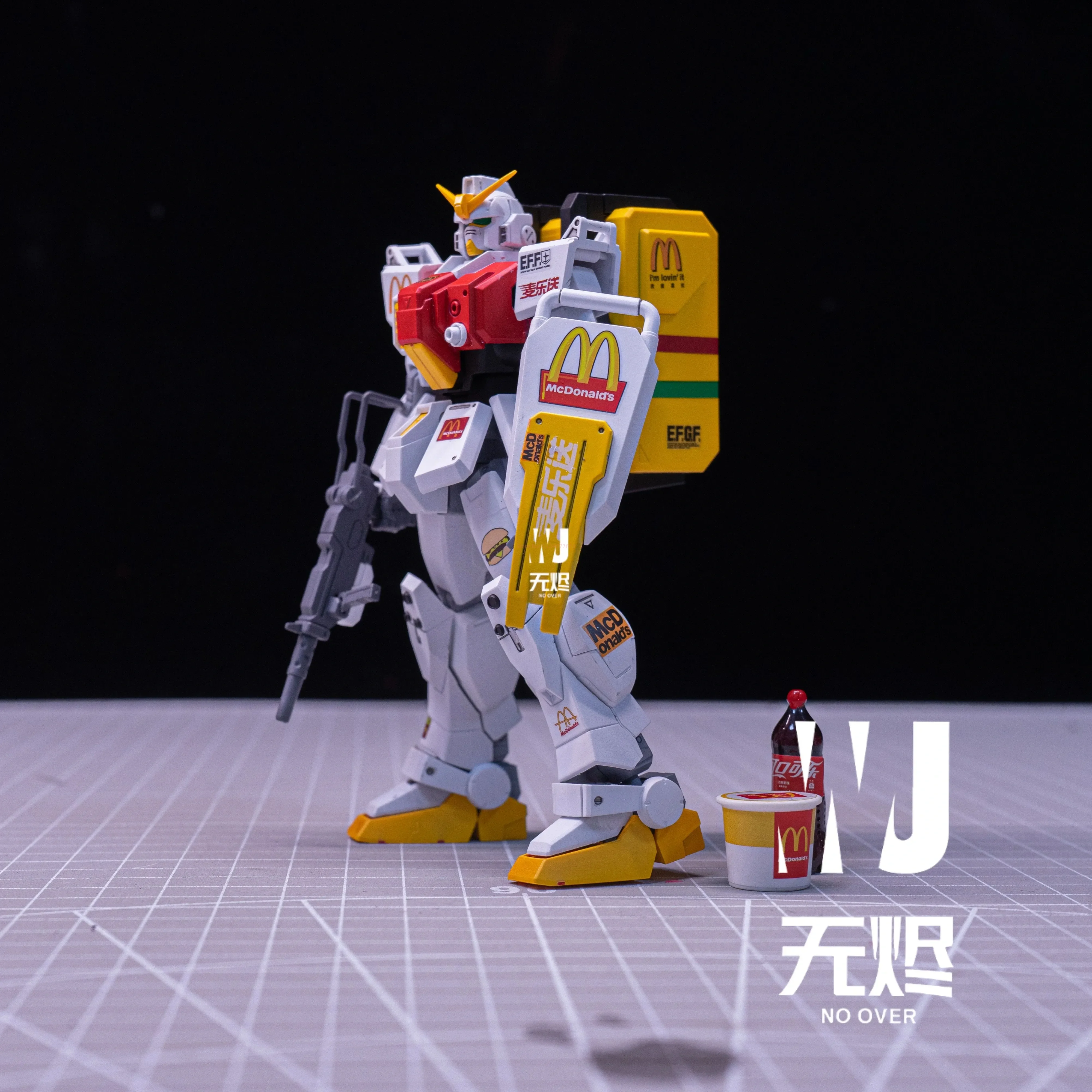 Hg Kk 1/144 Mass Production Ground Type Assembly Model Kit Action Figure Mc Color Collect Plastic Mecha Statue Kid Toy