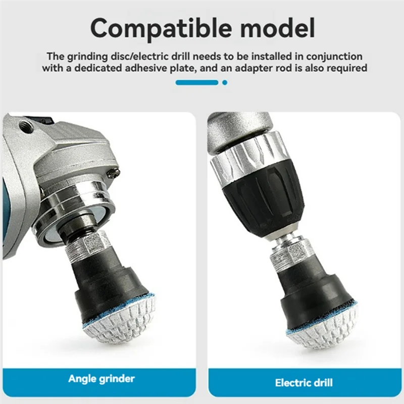 

LLCS-Multipurpose 2Inch For Polishing Pad 8Pcs Set For Marble Grinding Wheel Finishing Stone M10 For Polishing Wheel