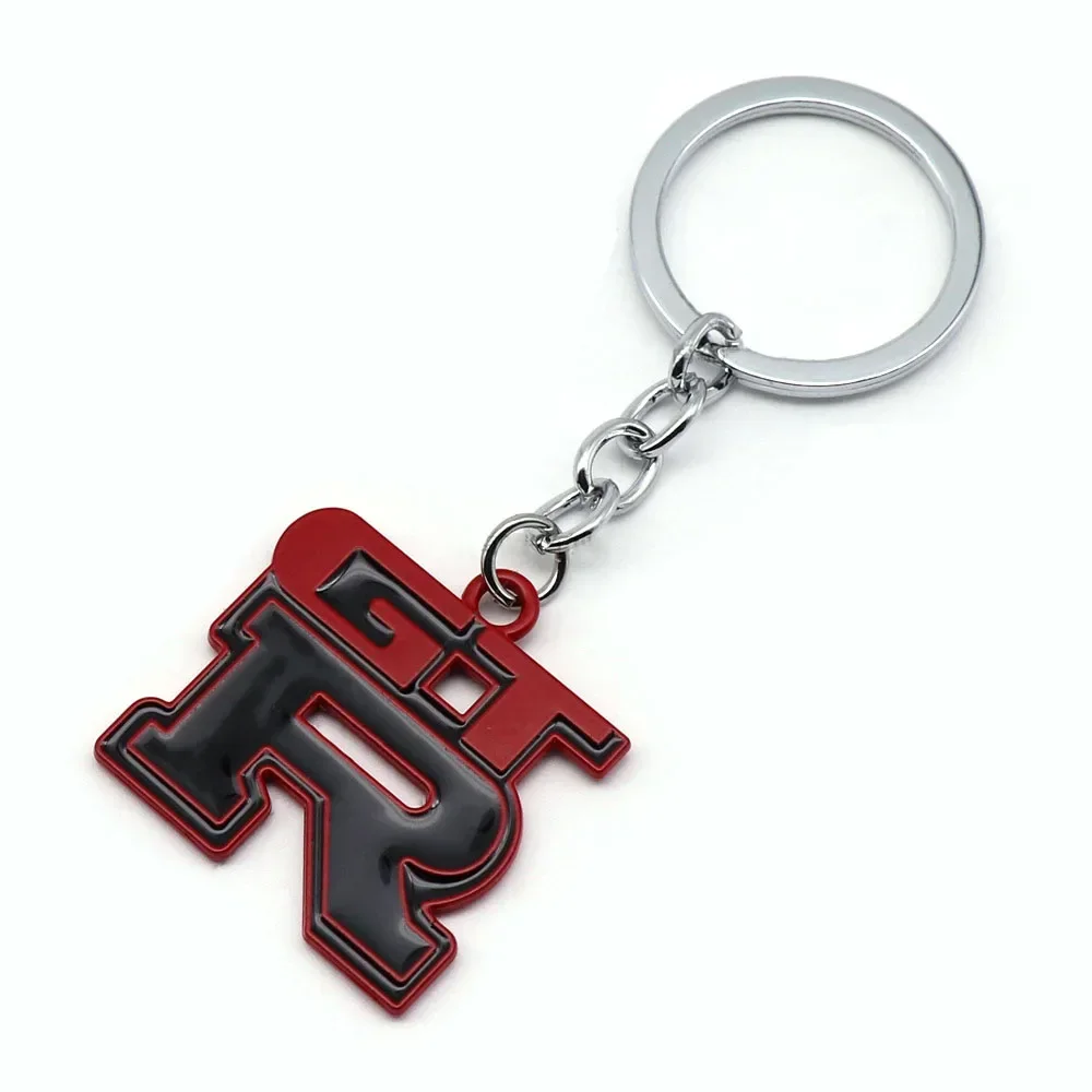 Metal Car Keychain for Nissan GTR Logo Almera Sylphy Altima Sentra Qashqai Terra Kicks X-trail Tiida Teana Key Rings Accessories