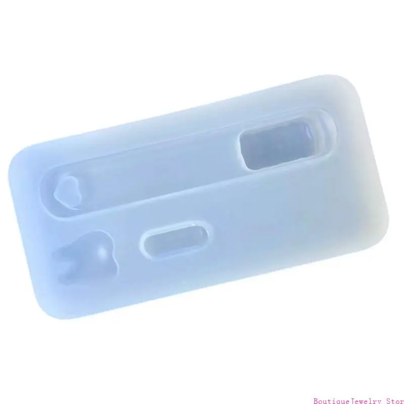 E1PE DIY Pendant Mold in Toothbrush Tooth and Heart for Handmade Hangers, Cake Decors, Chocolate and Projects