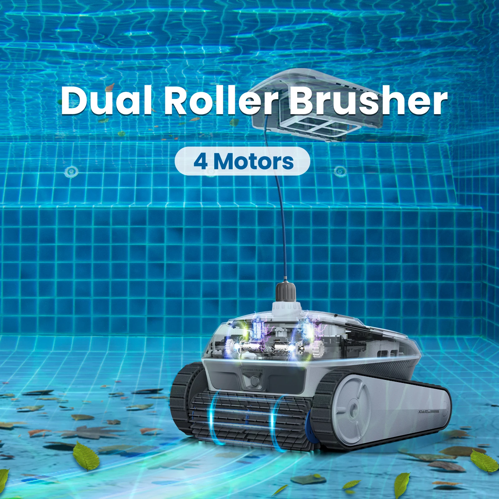 HOTAIRROBO APP Controle Robô Piscina Robótica Máquina Automática Ferramentas de Limpeza Sem Fio Skimmer Natação Vácuo Robô Piscina Limpador