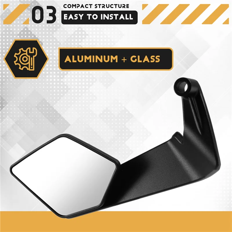 

A80X-Зеркало заднего вида для мотоцикла, зеркало заднего вида для bmw, складное боковое зеркало Stealth Winglets