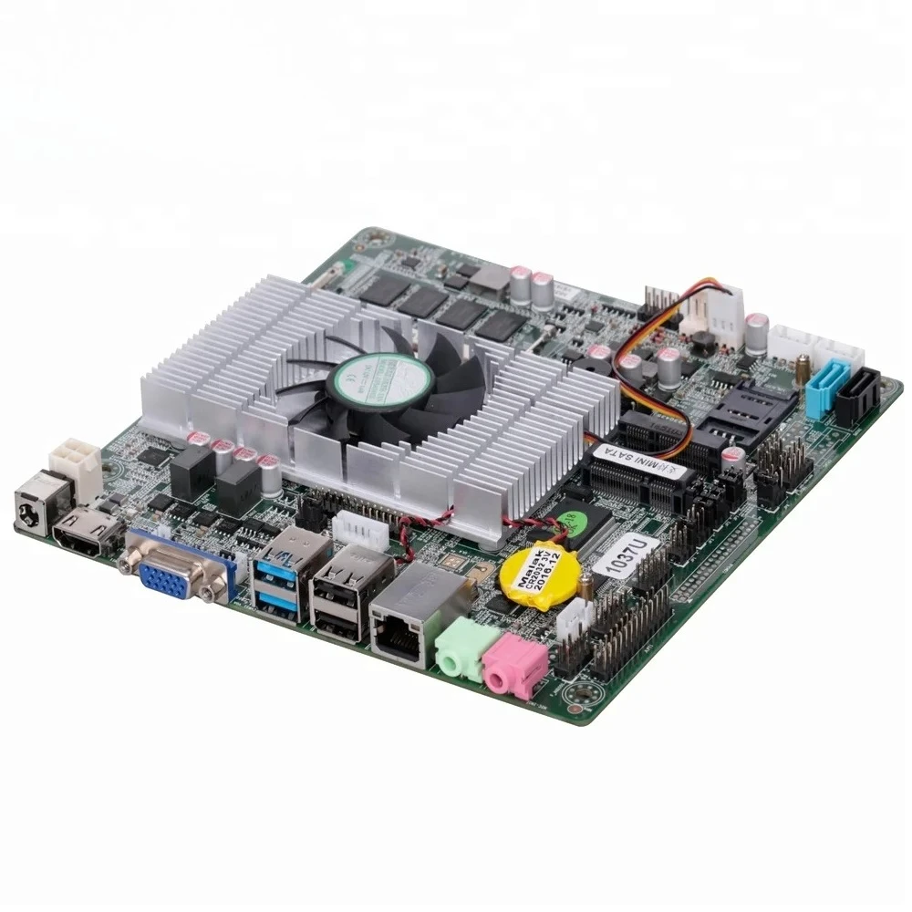 BGA1023 I3 I5 I7 I9 Motherboard 1037F With HM65 HM67 QM67 HM70 HM76 HM77 NM70 QM77 Chipset Option Industrial PC Board