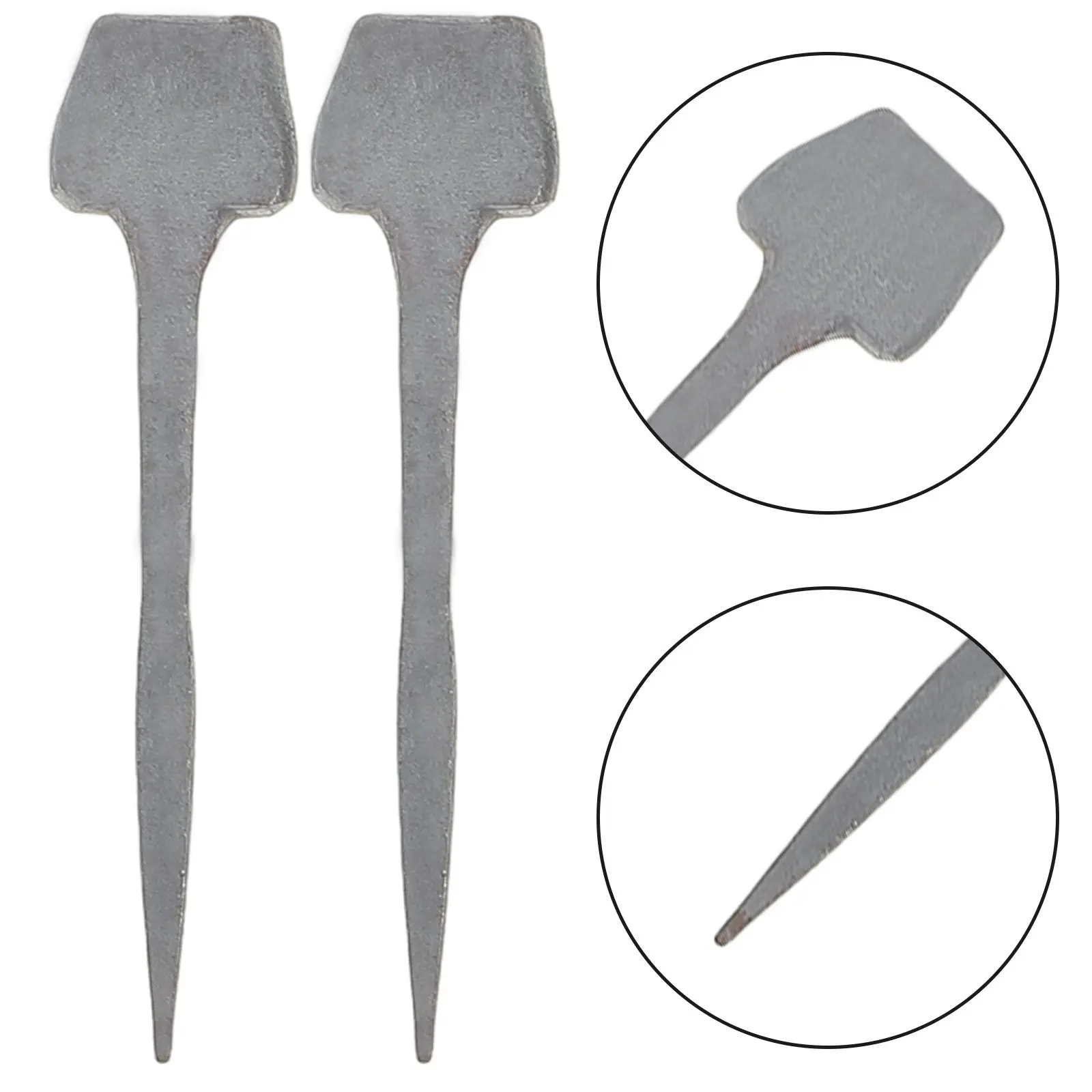 10Pcs Horseshoe Nails Strong Tensile Iron Horse Shoe Nails Convenient Carry Design Horseshoe Nail for Horse Tack and Stable Use