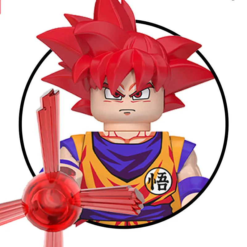 80 Stück wm6181 Goku Vegeta Torankusu Broli Bausteine Mini-Actionfiguren Zubehör Halloween Weihnachtsgeschenke für Kinder