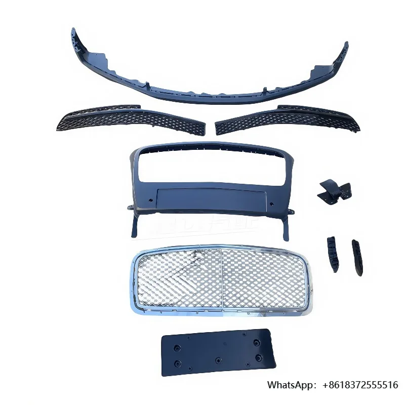 

DHigh Quality Sells Well 2013-2016 Bentley FlyingSpur Front For Bumper New Quality Red Plastic Spare Parts 4W0807217