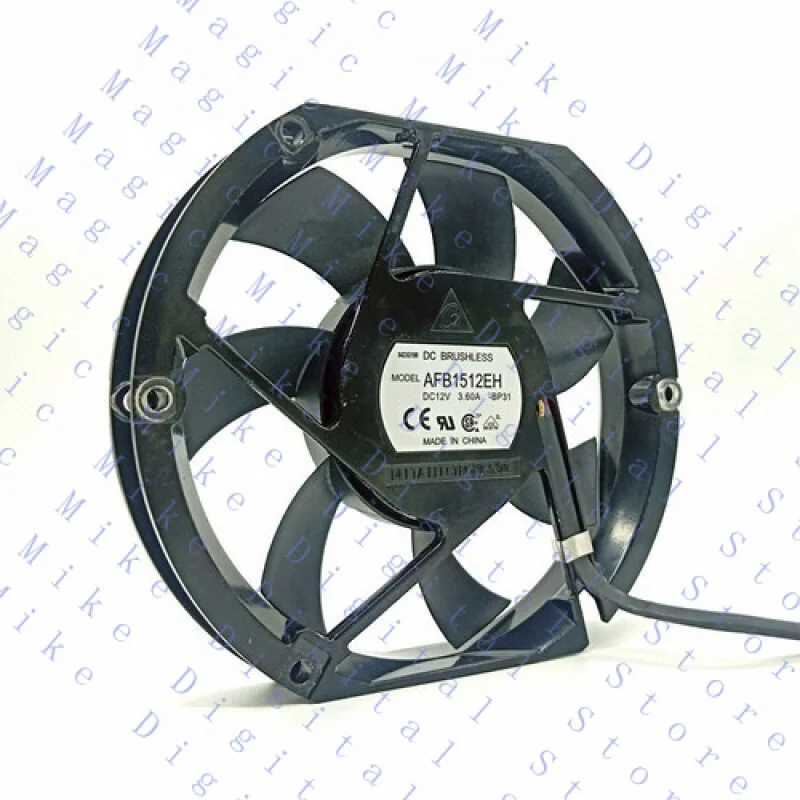 

H для Delta 17225 DC 12 В 3,6 А AFB1512EH 17 см 172*150*25 мм инверторный вытяжной вентилятор