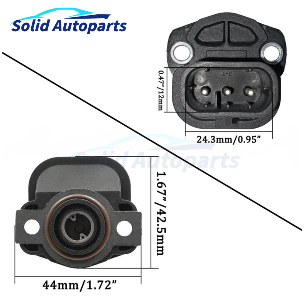 4637072 Throttle Postion Sensor For Chrysler Daytona Dynasty Lebaron Jeep Cherokee Dodge Ram 1500 2500 3500