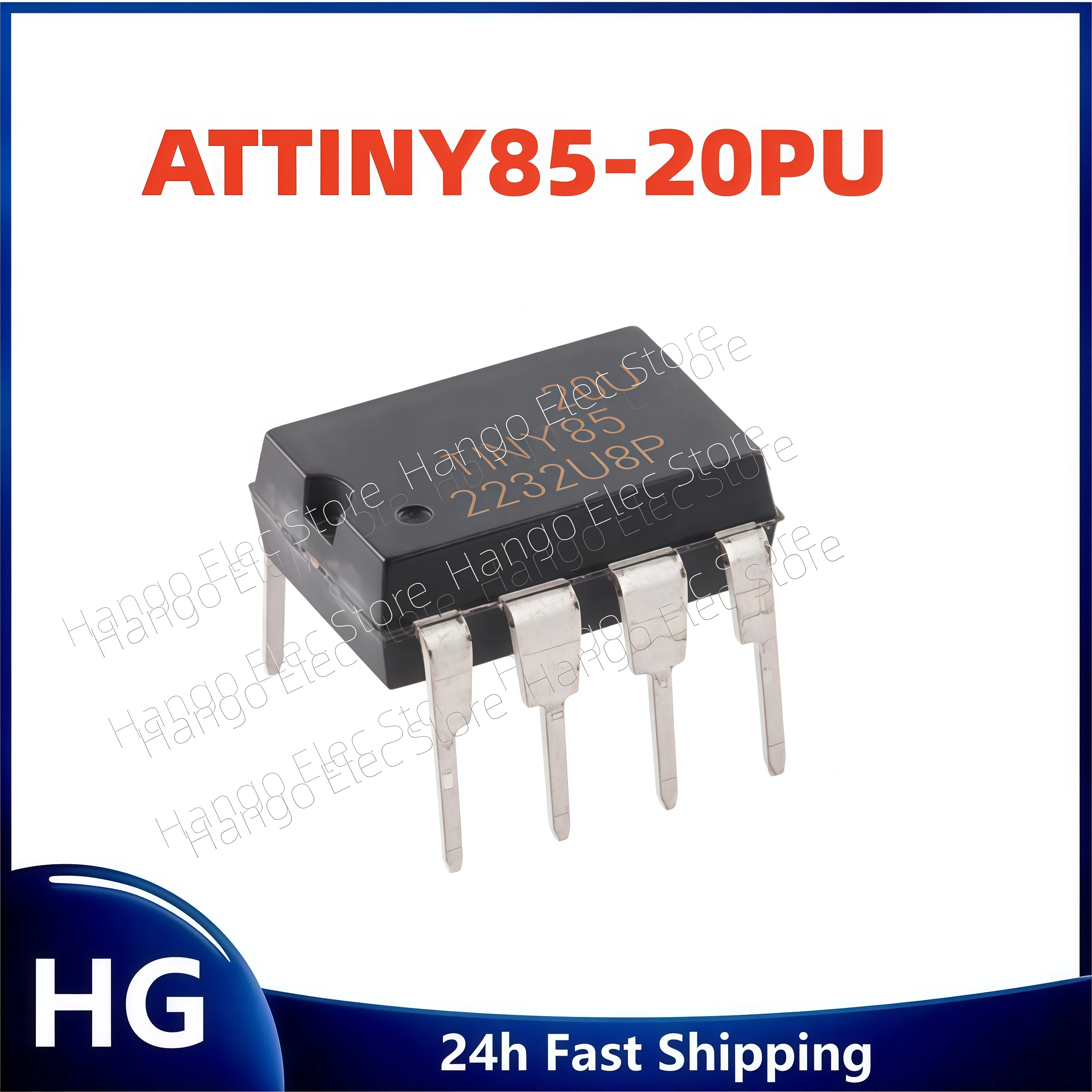5-10pcs/Brand-new original AttinY85-20PU ATTINY85 PDIP-8  microcontroller chip