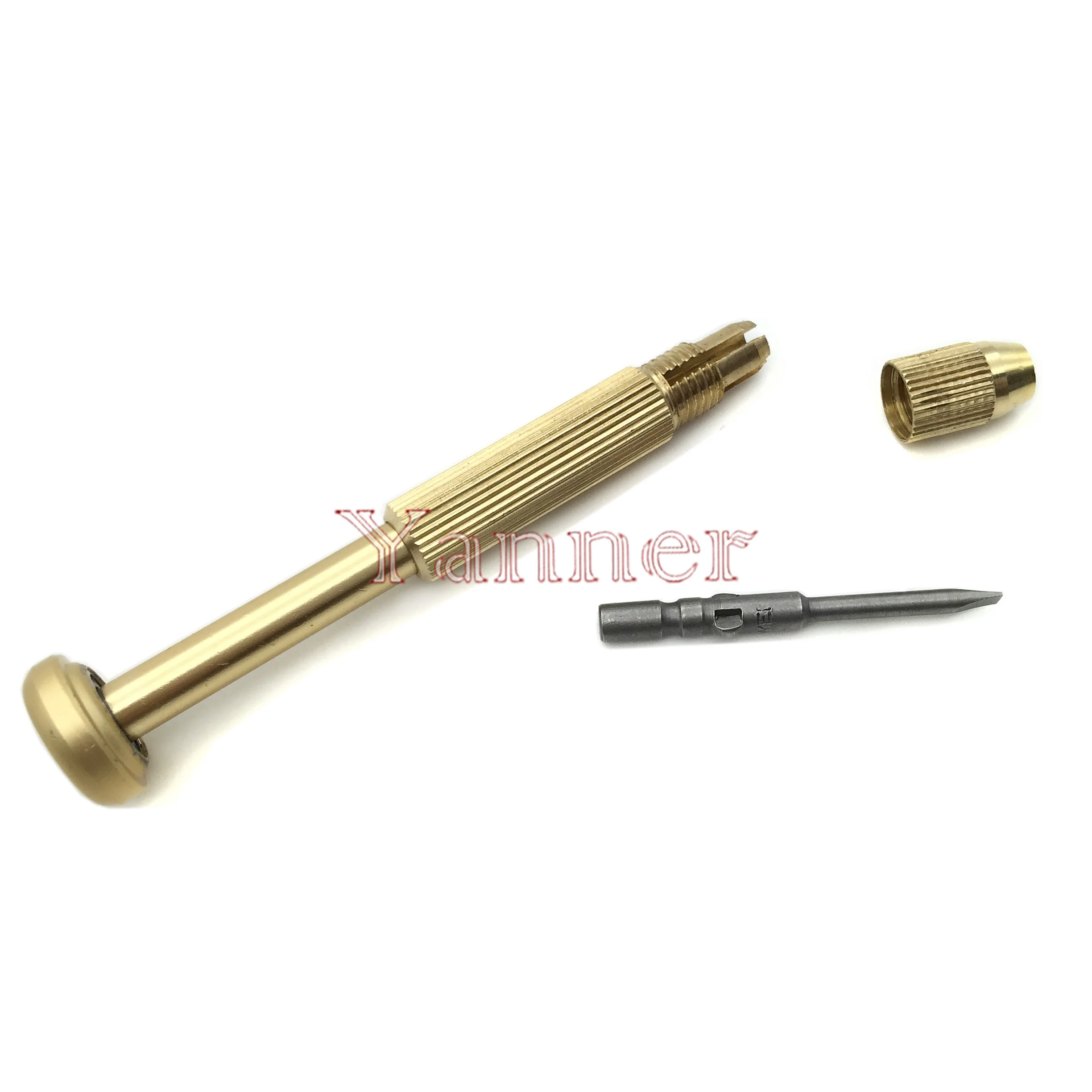 Hot sale! Brass Body High Quality Screwdriver with 2.5mm Magnetic Changeable Tip