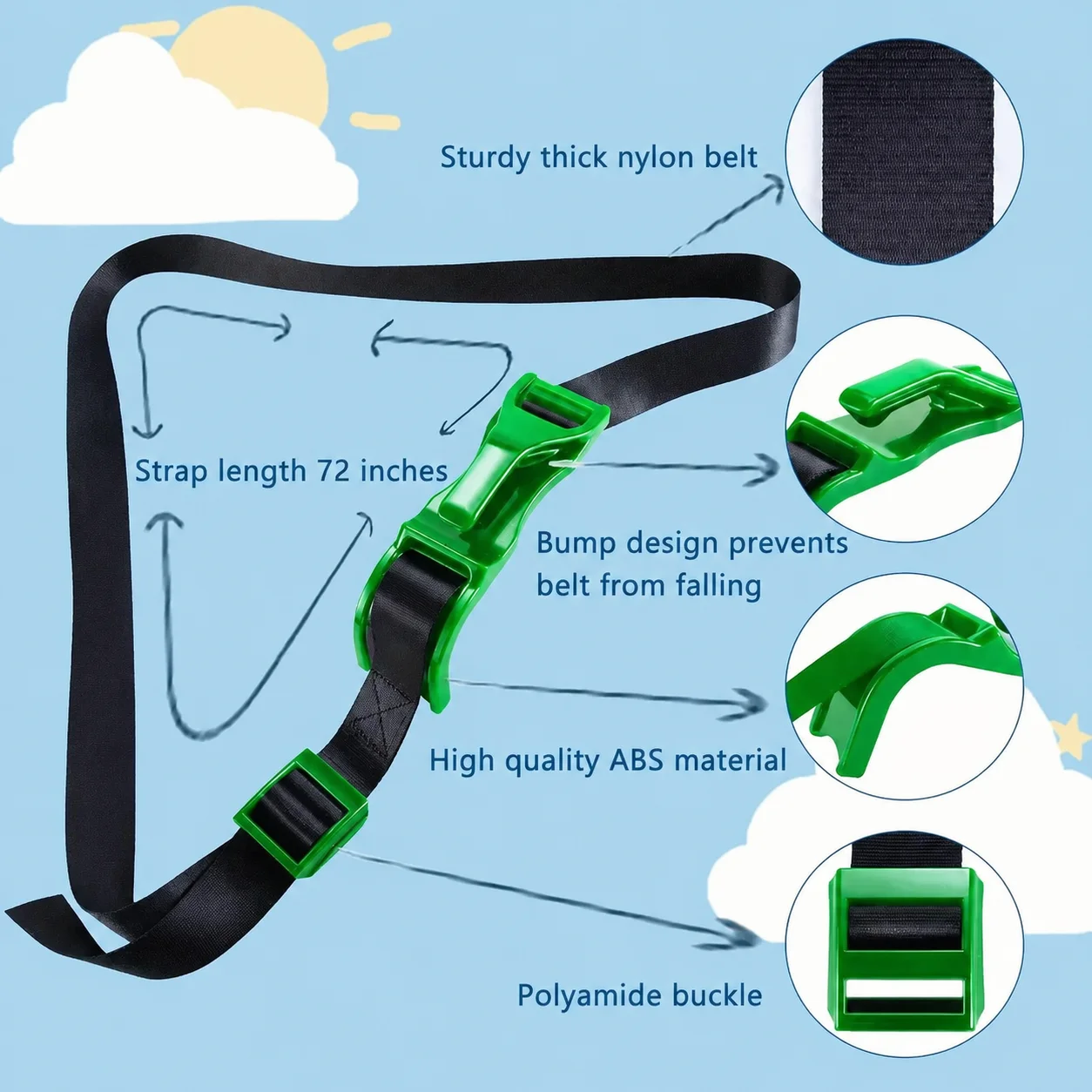 Pregnancy Seat Belt Adjuster Car Safety Belt Clip for Pregnant Women Belly Protector Maternity Driving Seatbelt Positioner