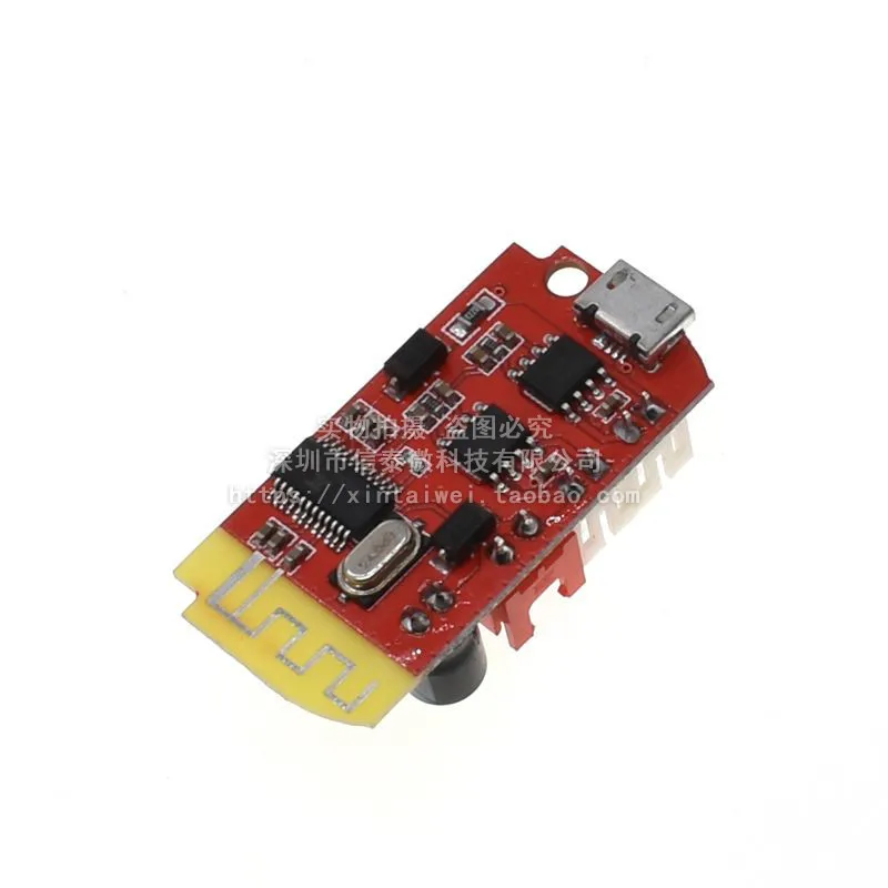 

CT14 Micro 4.2 Stereo Bluetooth Power Amplifier Board Audio Module Class F 5W+5W DIY Modified Speaker with Charging