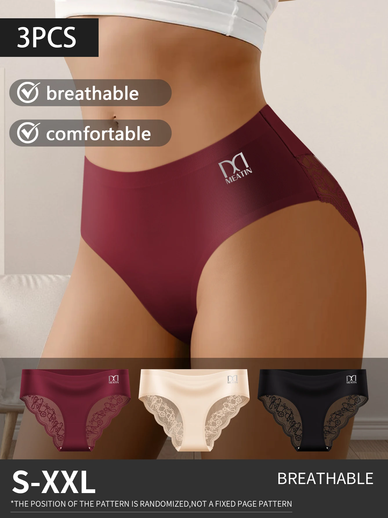 #22 Trending Womens Lace Trim Comfort Panties Right Now