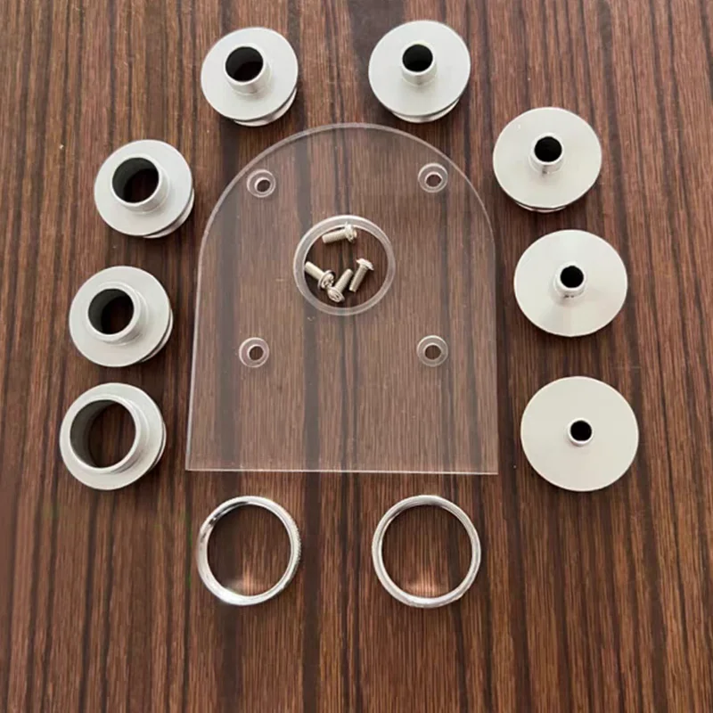 Bodenplatten-Graviermaschine mit Wellenhülse für DEWALT DCW600B Holzbearbeitungs-Nutenfräsmaschine Zubehör – Detail 2