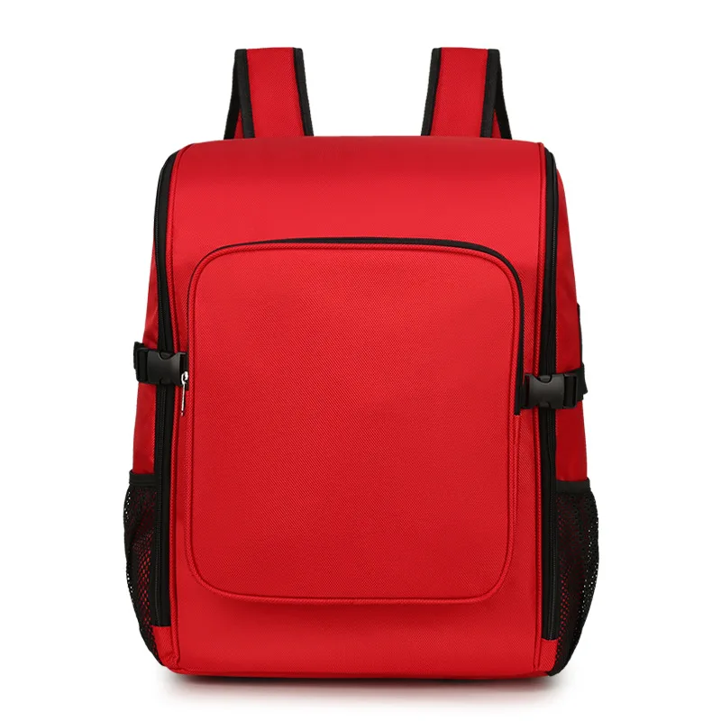 Zaino di pronto soccorso borsa di immagazzinaggio medica vuota zaino rosso per Kit di pronto soccorso Pack emergenza escursionismo zaino in spalla campeggio auto da viaggio