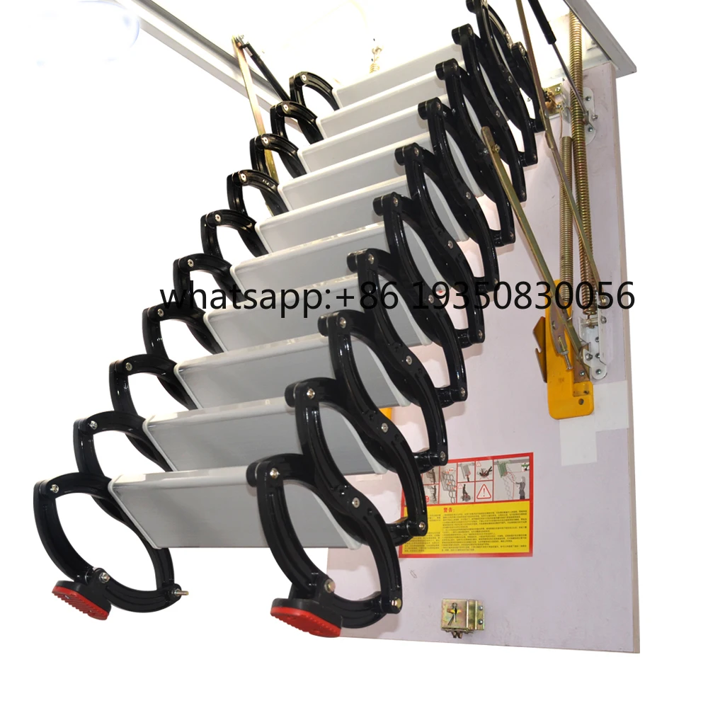 

Automatic Titanium Magnesium Alloy Light Attic Stair