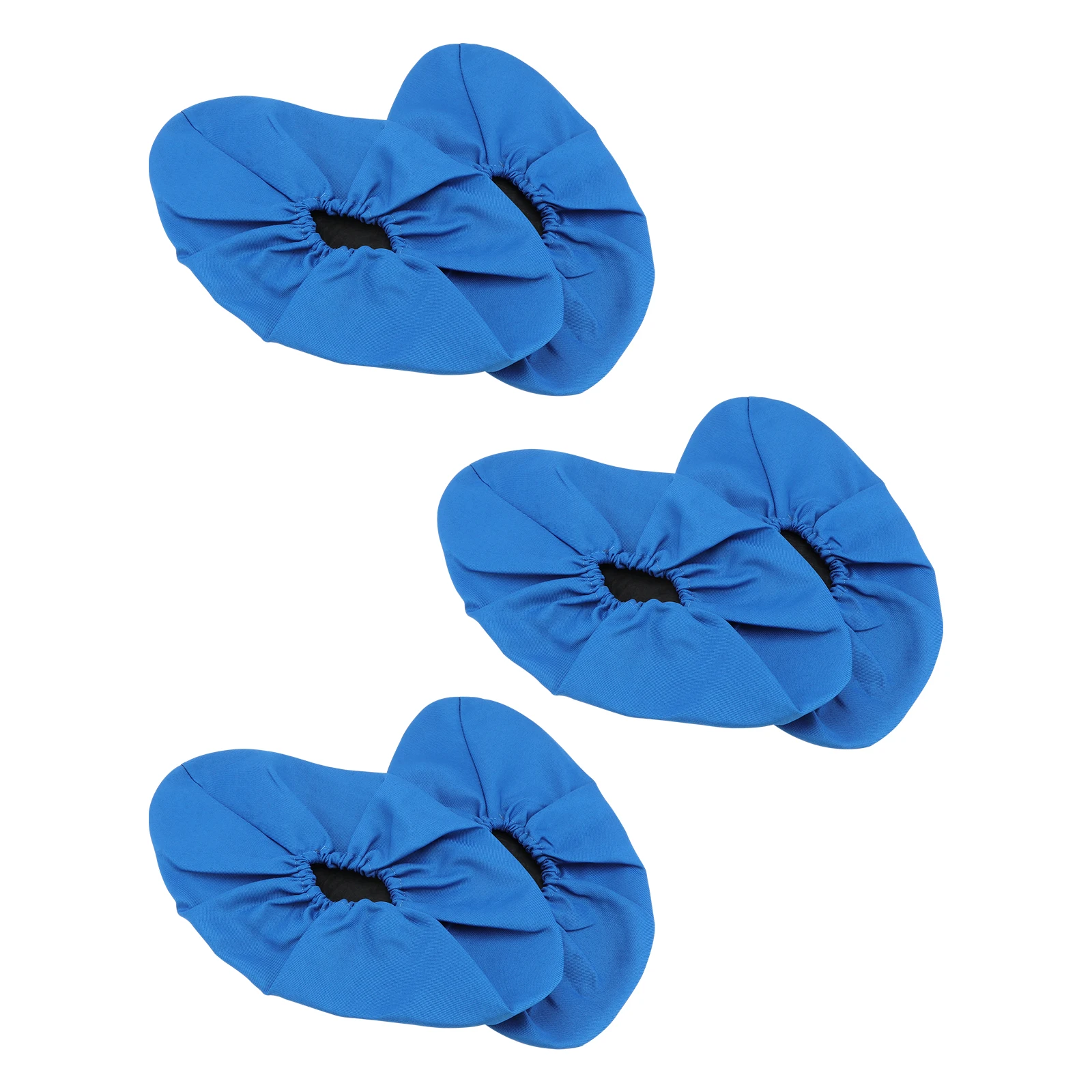 

3 Pairs Non-slip Shoe Covers Practical Automatic Easy Use Home Cases Cloth Indoor Protective Anti-dirty Multiple Occasions