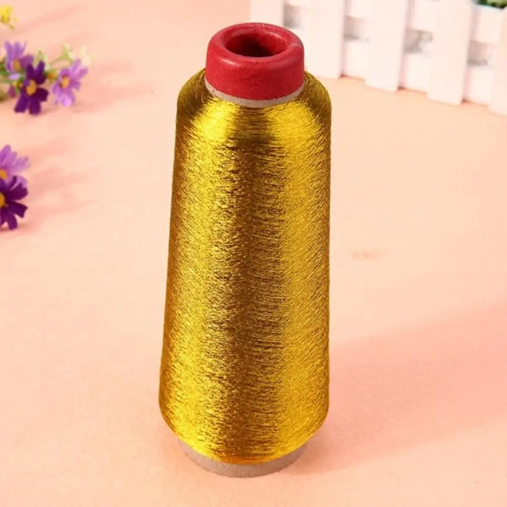 Hand Handmade DIY Woven Line Gold/Silver Wire Sewing Machine Embroidery Thread Cross Stitch