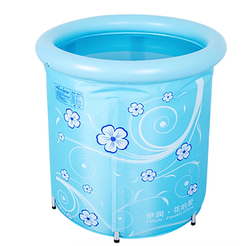 Household Bathtub Foldable Baby Thickening Insulated Portable Sauna Children Bath Tub Bathing Baignoire Pliable Bathtub KC50YP