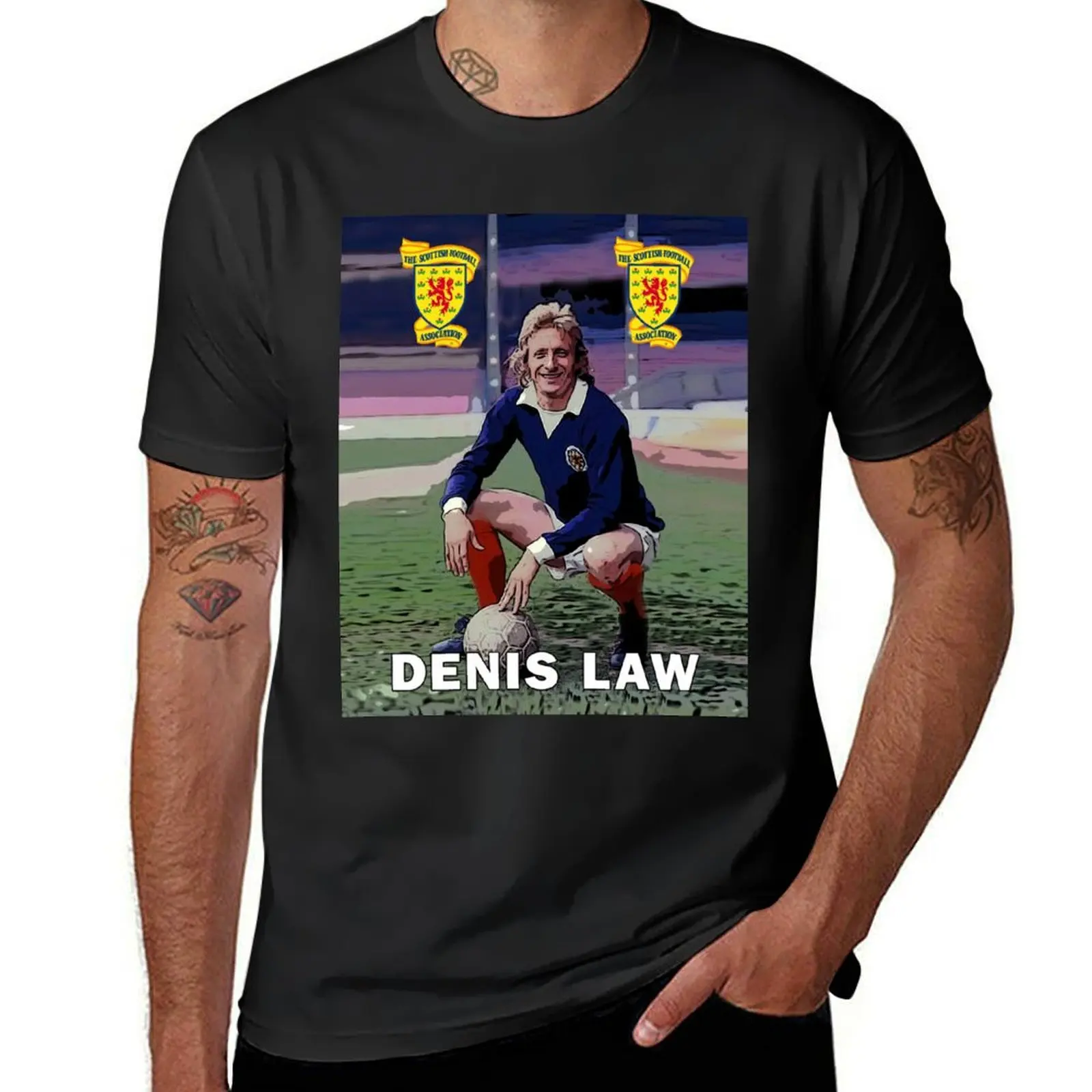 DENIS LAW - SCOTLAND T-Shirt shirts graphic tees cute tops designer t shirt men