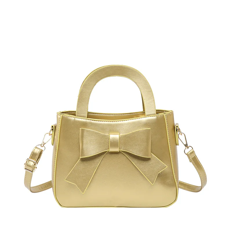 

High Quality Gold Woman Shoulder Bag 2025 New Fashion Silver Women's Crossbody Bag Designer Small Tote Designer Solid Color