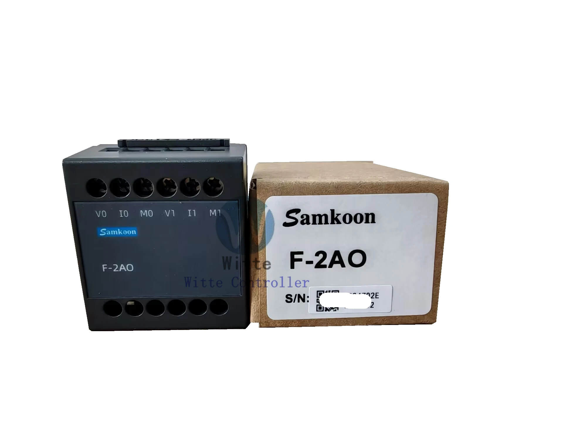 Samkoon F Series Plugin Extension F-8X F-8T F-4X4T F-4TC F-4PT F-4AI F-2AI1AO F-2AO F-4R Mini PLC Digital Modulecontrol Unit