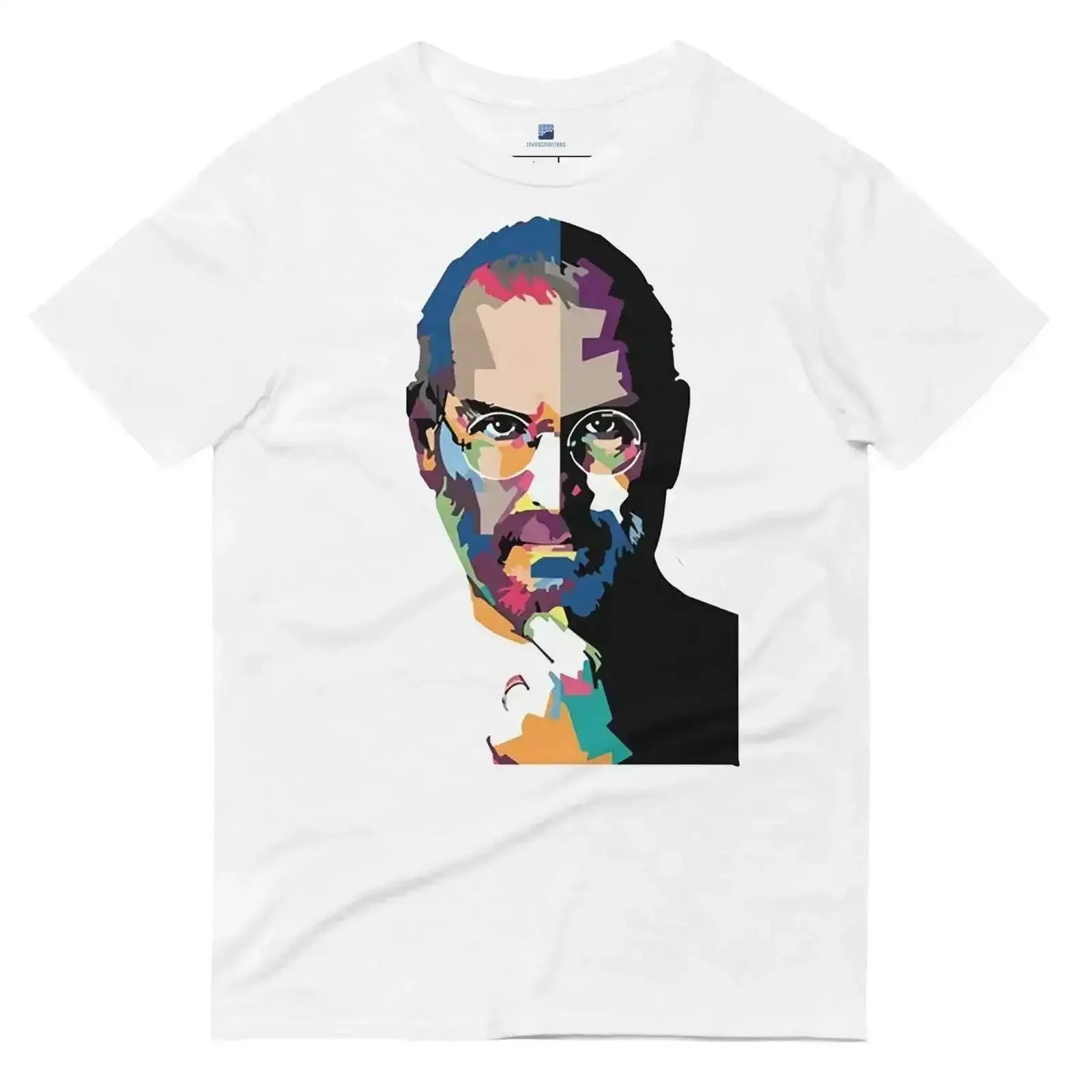 Steve Jobs Art T Shirt vintage Washed Versatile Stylish designer clothes homme Soft Comfortable streetwear Unisex fashion